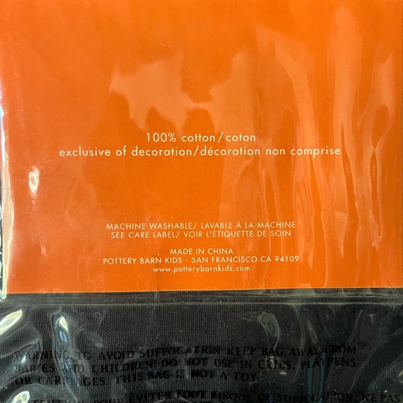 Pottery Barn Kids Haunted Halloween appliqué table cloth NEW - Picture 7 of 7